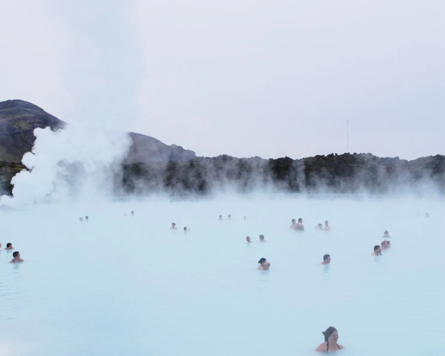 The largest hot springs we have experienced